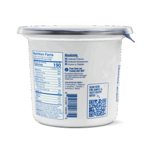 plain unsweetened back of pack