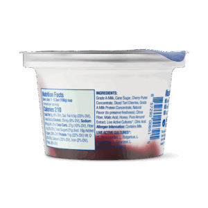 black cherry back of pack